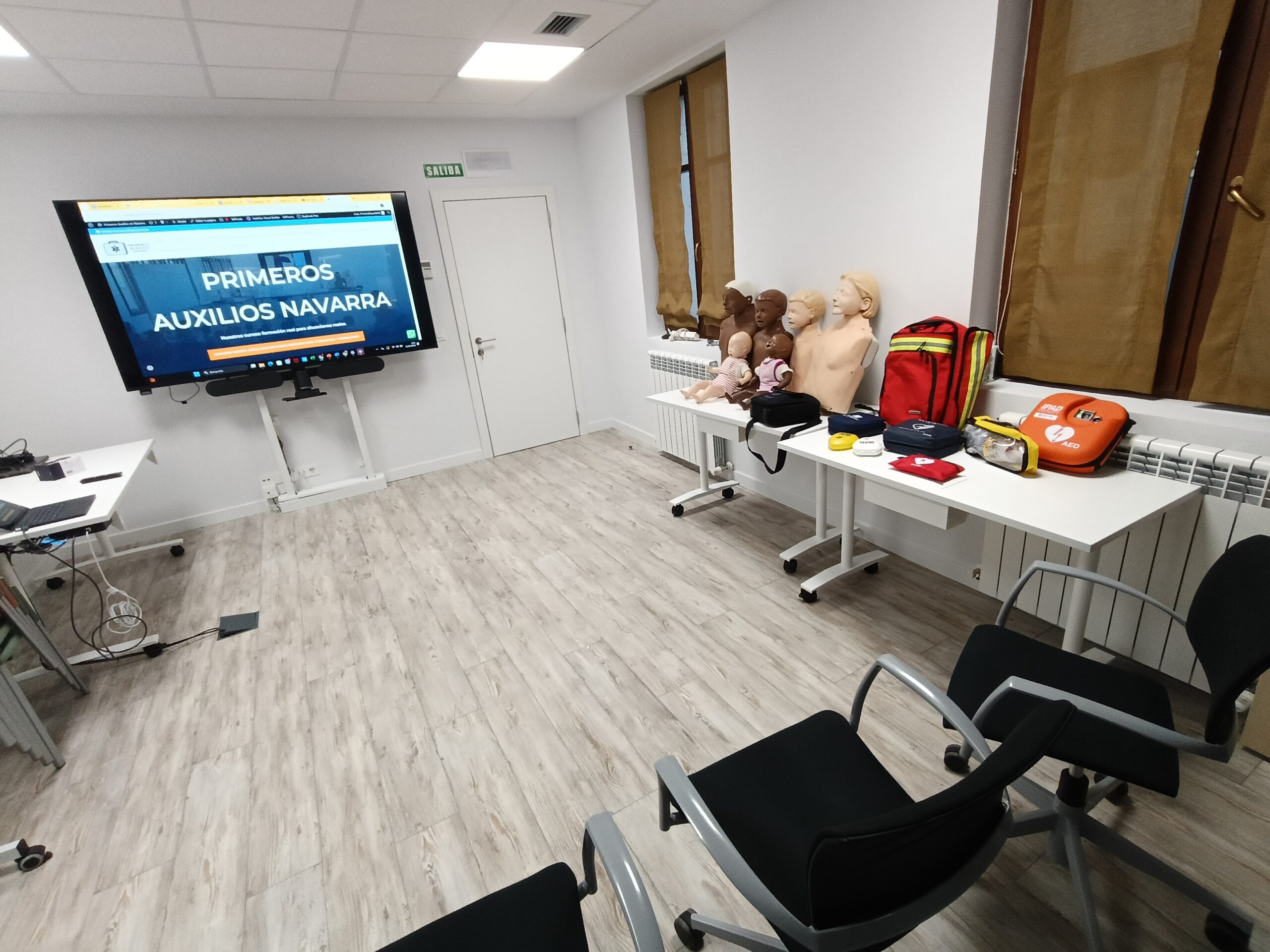 Curso desfibrilador en Logroño